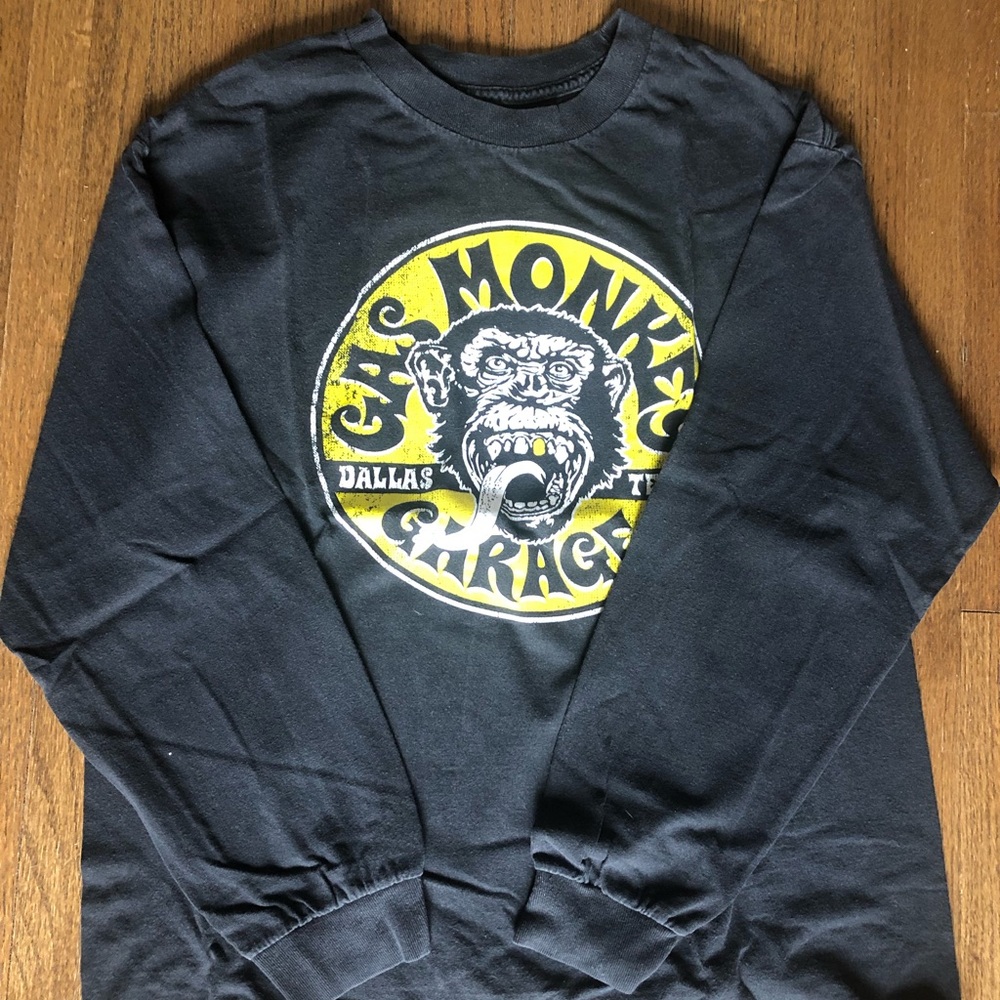Gas monkey long sleeve t shirt